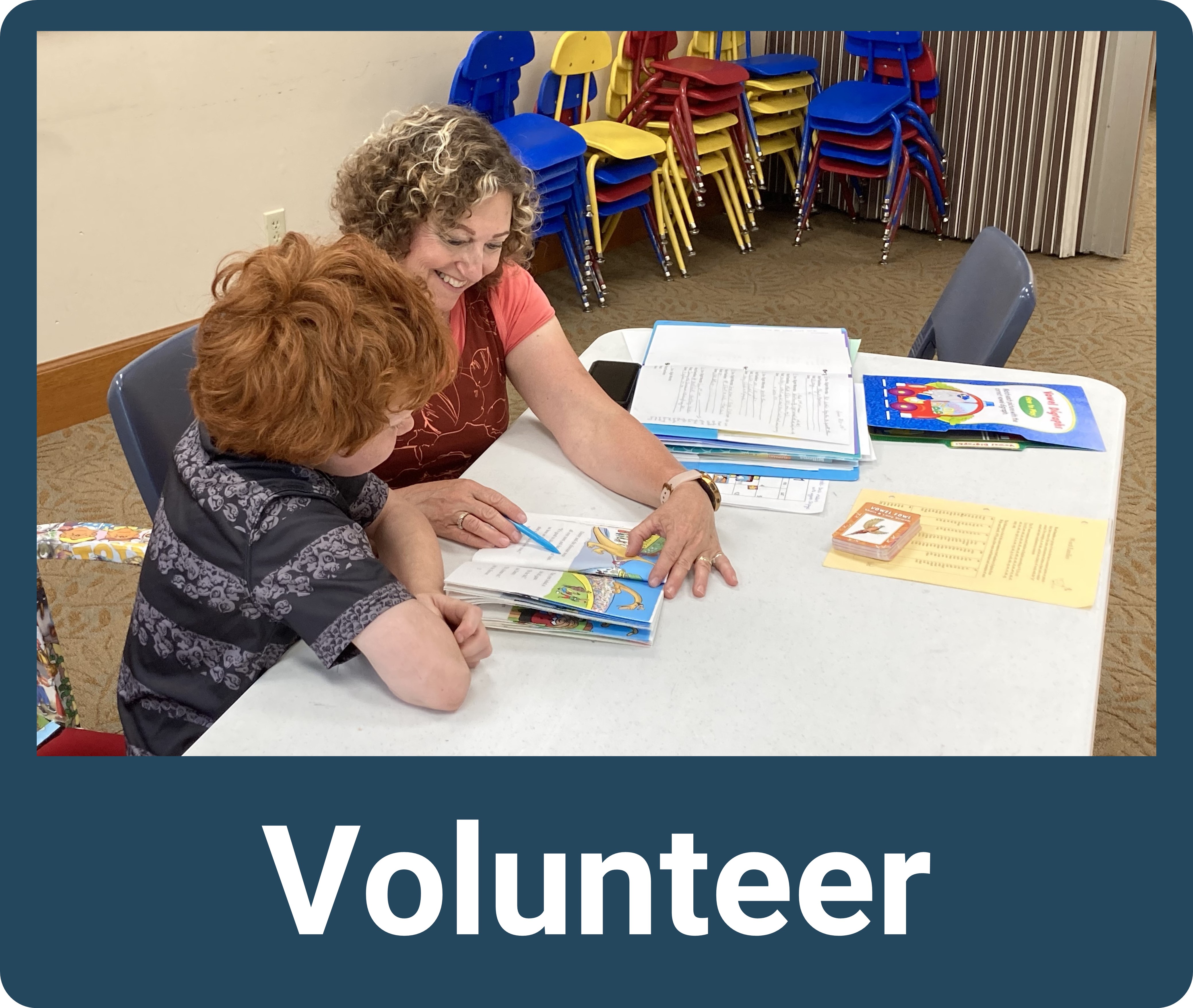 Volunteer with Literacy
